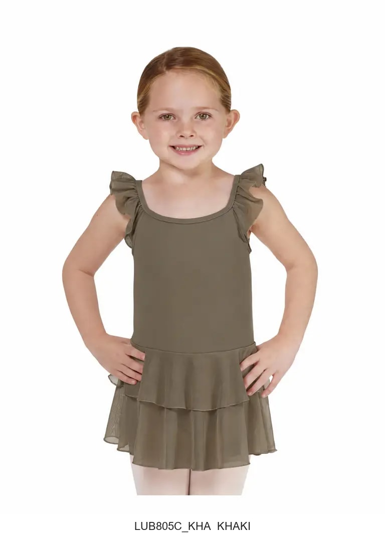 Girls Skirted Ballet Leotard Catelyn - View 48