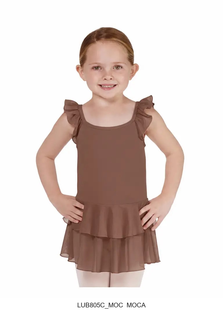 Girls Skirted Ballet Leotard Catelyn - View 52
