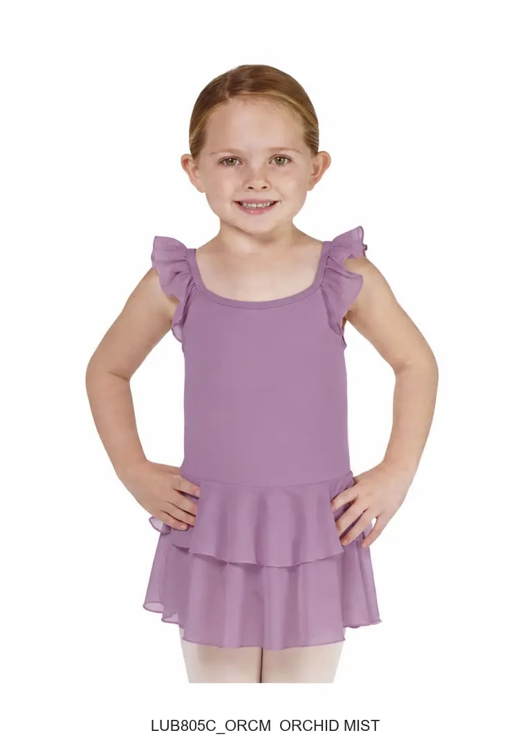 Girls Skirted Ballet Leotard Catelyn - View 60