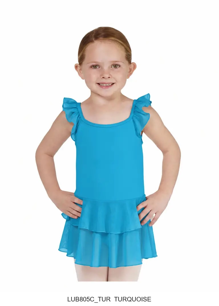 Girls Skirted Ballet Leotard Catelyn - View 70