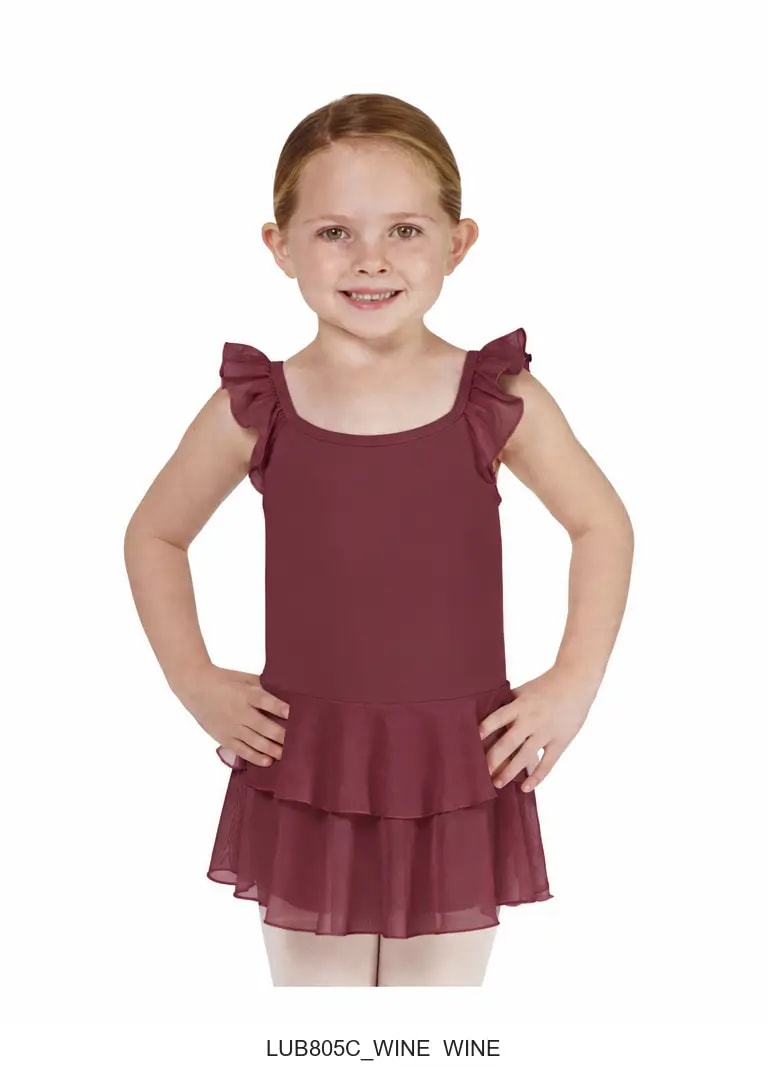 Girls Skirted Ballet Leotard Catelyn - View 74