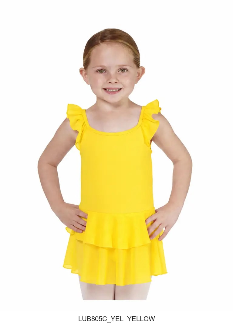 Girls Skirted Ballet Leotard Catelyn - View 76