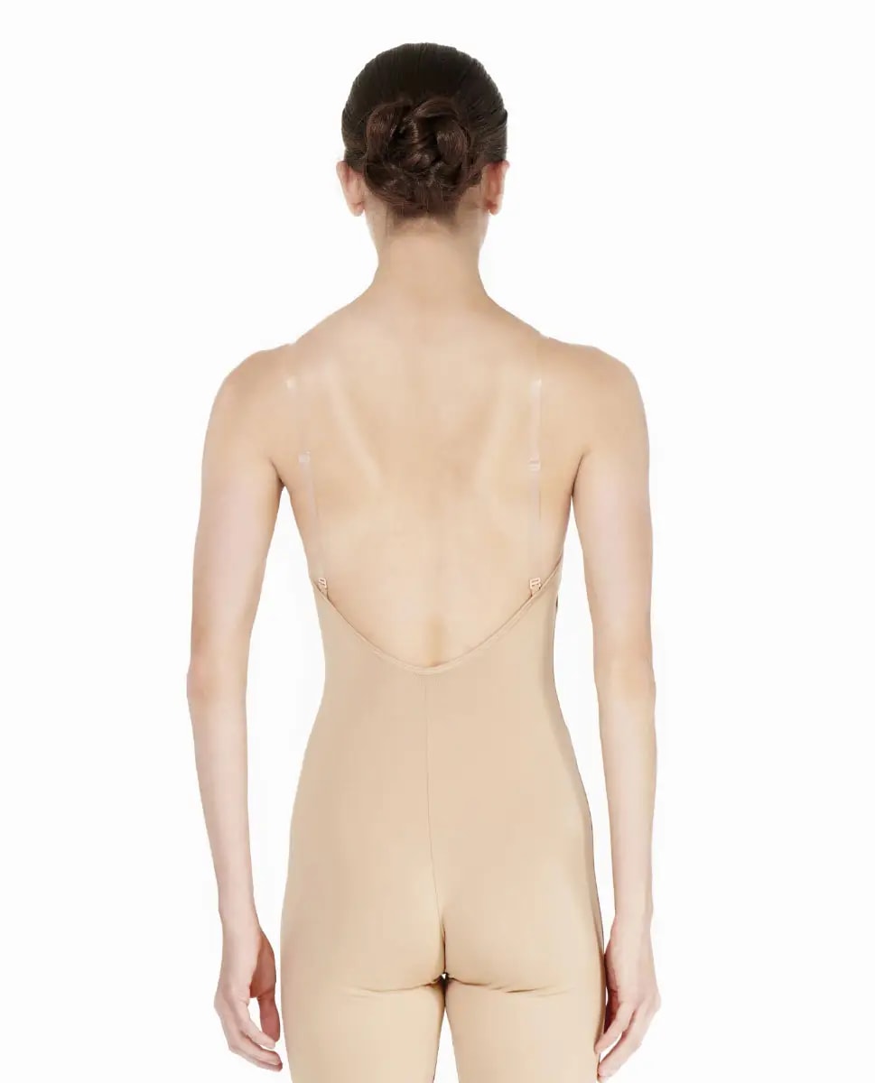 Undergarment Unitard Clear Straps Elektra