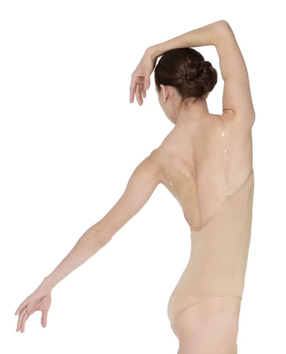 Undergarment Clear Straps Leotard Elouise