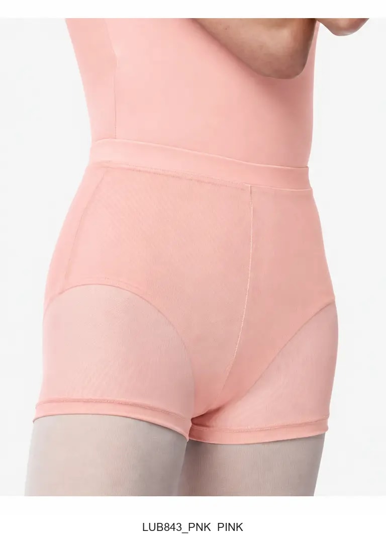 Womens Mesh Short Raven - View 7