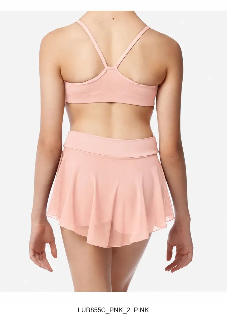 Girls High Waisted Skirted Shorts Amaya - View 5