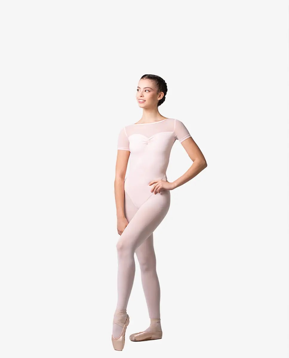Short Sleeve Dance Leotard Josie