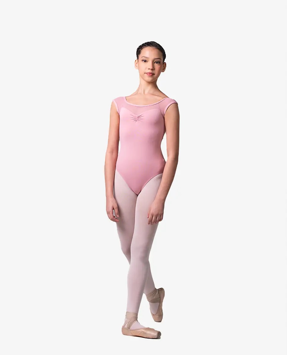 Girls Cap Sleeve Dance Leotard Zoey
