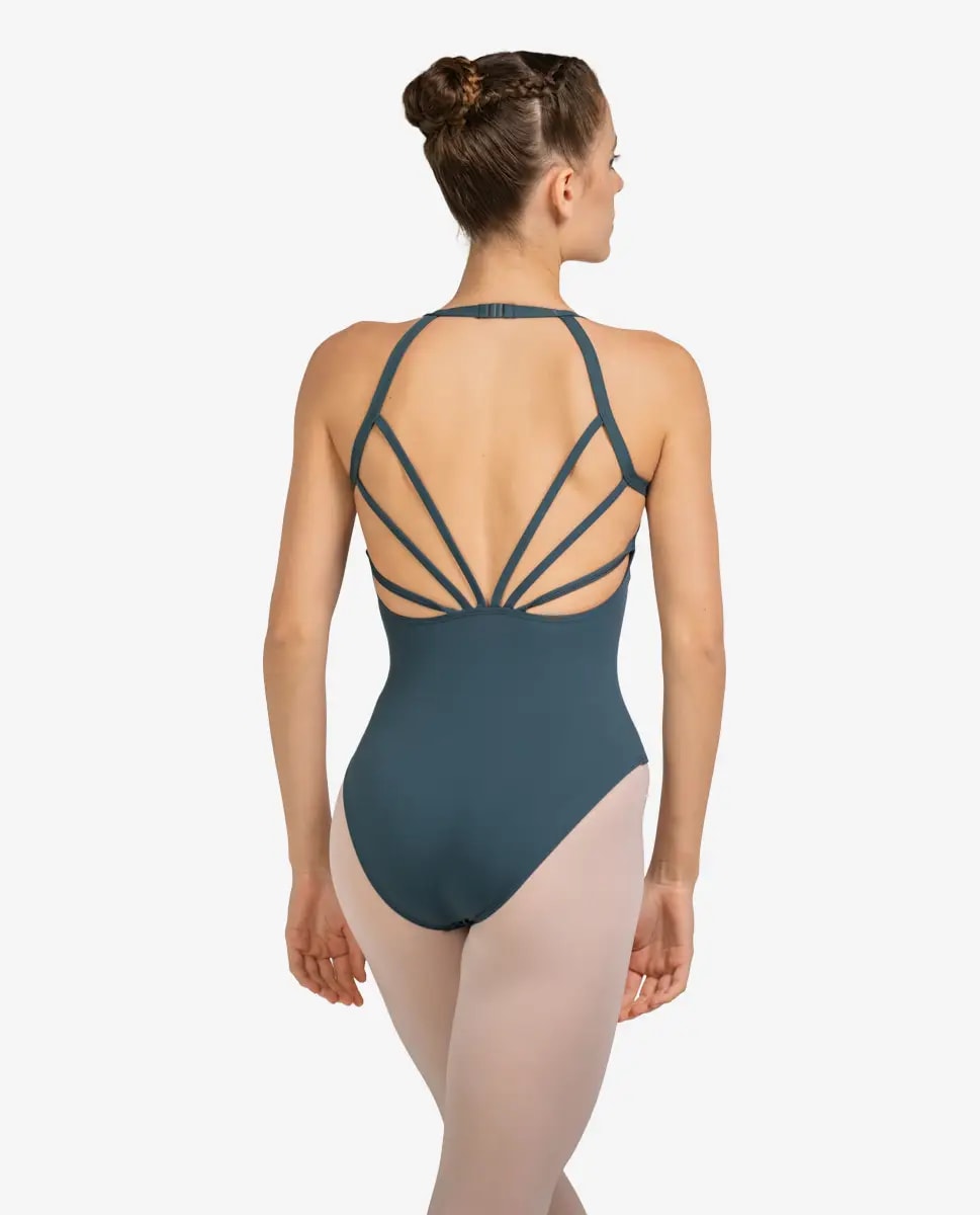 Strappy Back Halterneck Leotard Jimena