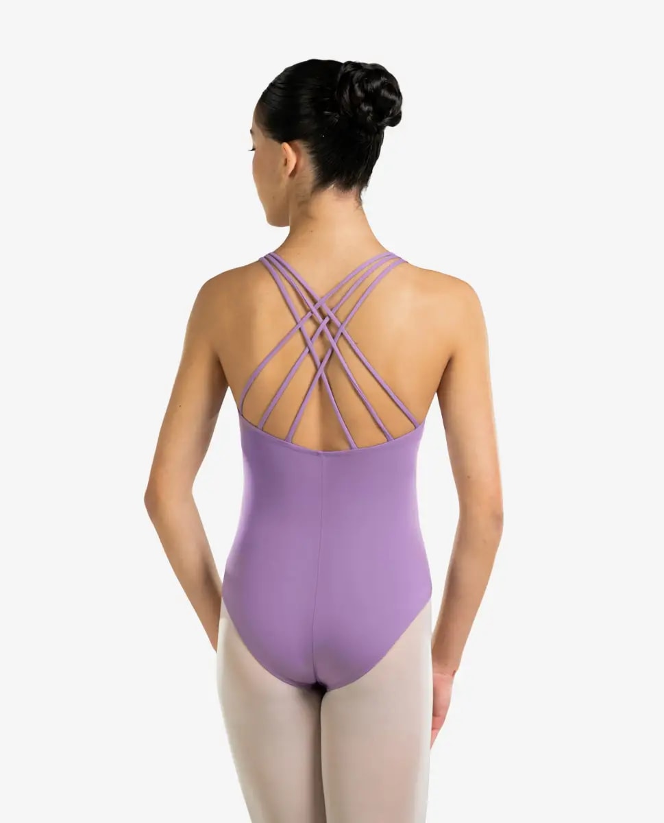 Triple Crisscross Straps Camisole Leotard Braiden