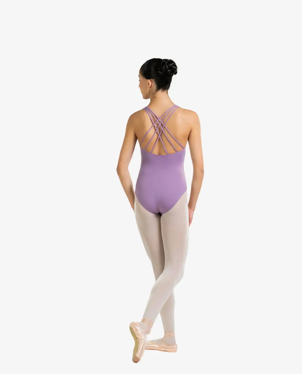 Triple Crisscross Straps Camisole Leotard Braiden