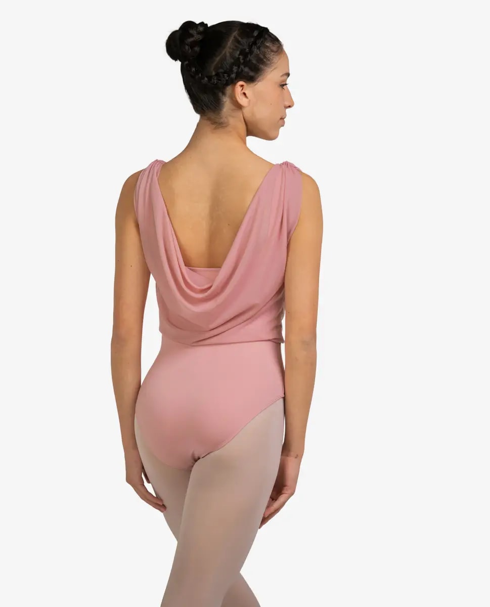 Cowl Tank Leotard Alin