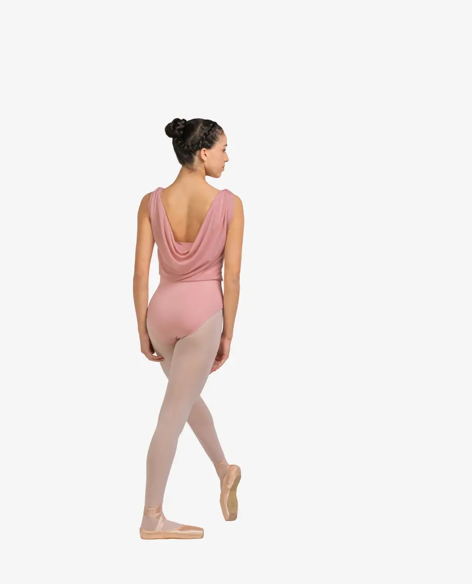 Cowl Tank Leotard Alin