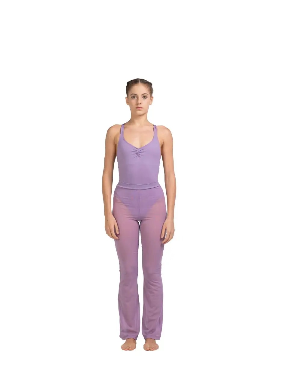 Mesh Flare Pants Collins