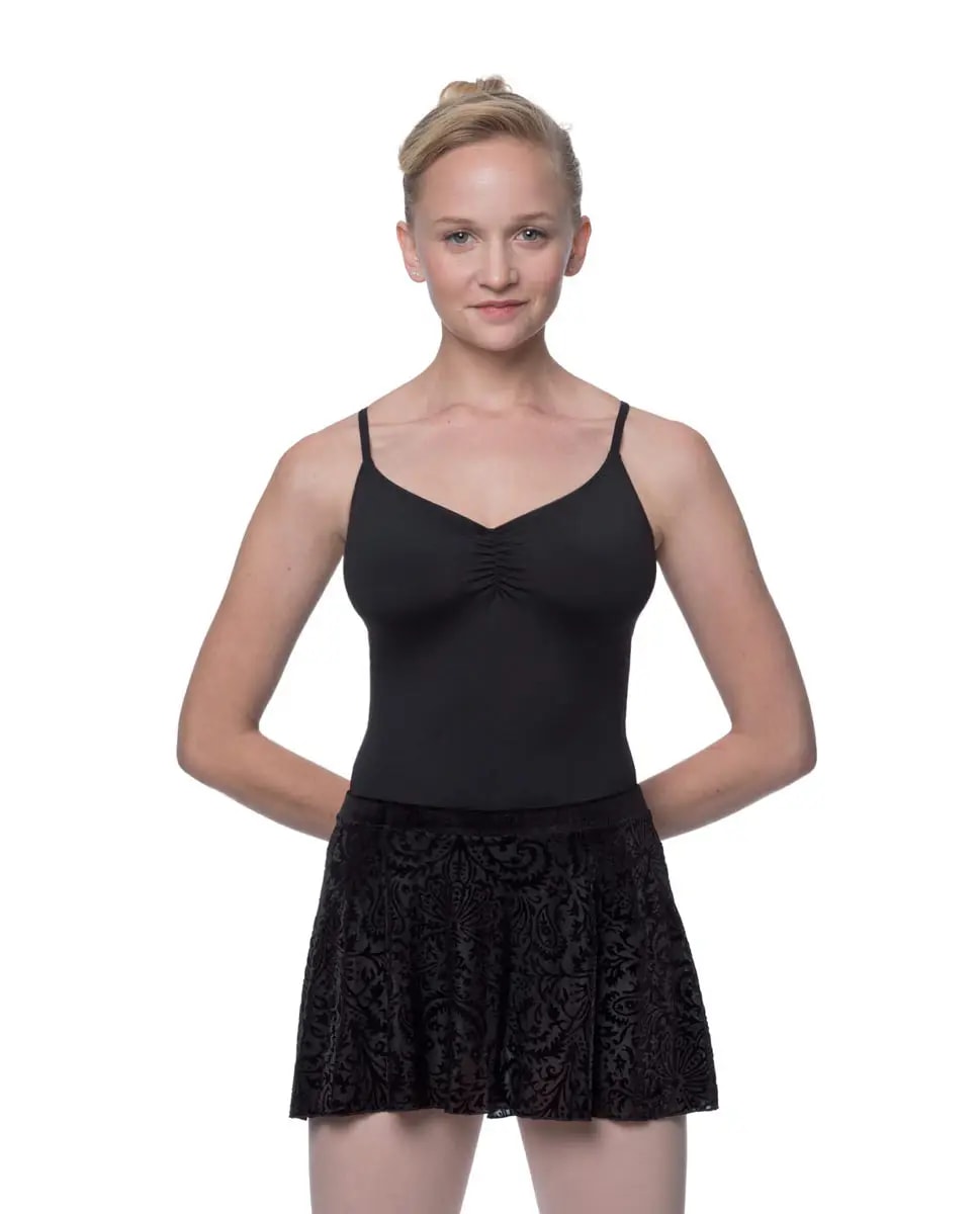 LULLI Burnout Velvet Skirt Marie