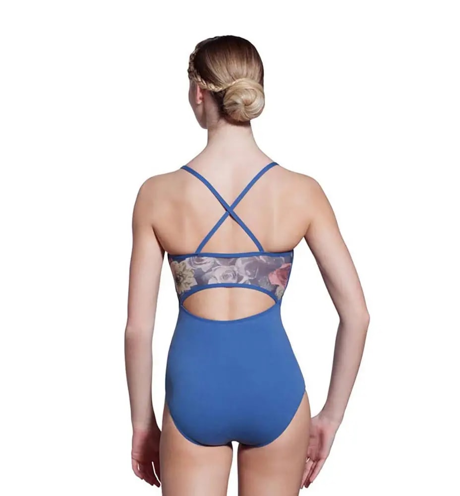 Amelia Camisole Leotard With Crossed Straps