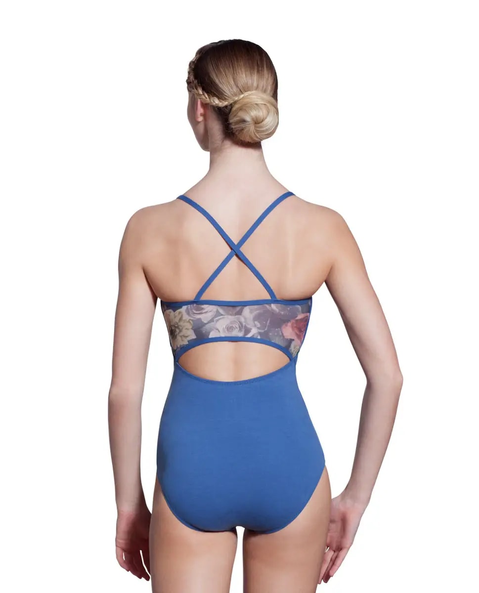 Amelia Camisole Leotard With Crossed Straps