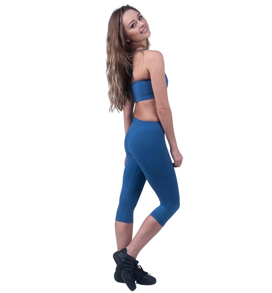 Woman Within Cotton Athletic Leggings for Women